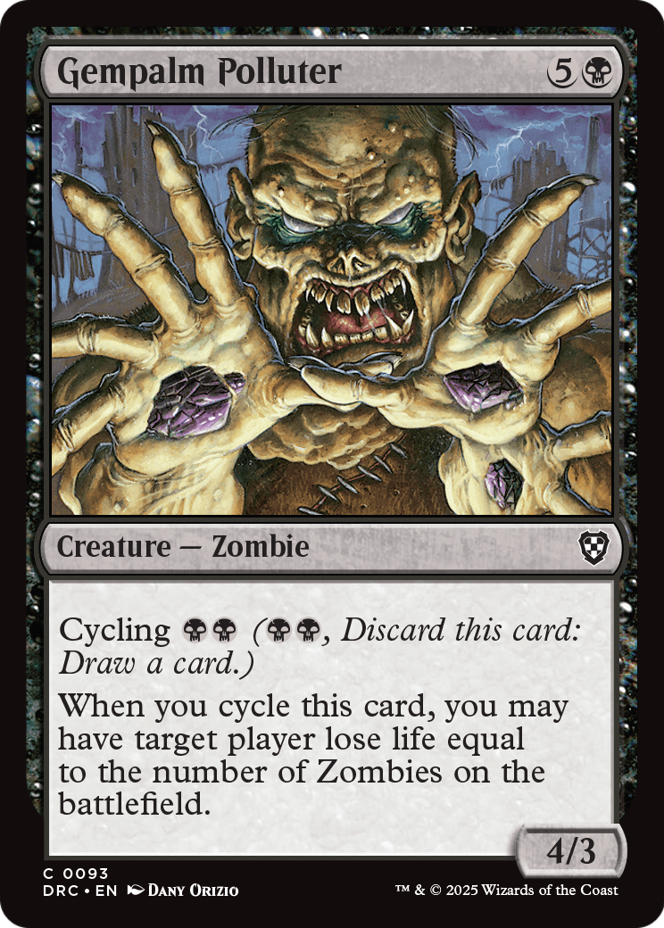 Gempalm Polluter (-093) [Commander: Aetherdrift]