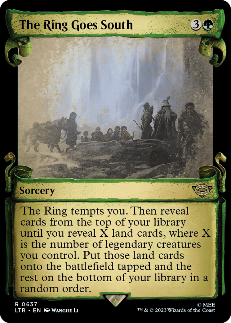 The Ring Goes South [The Lord of the Rings: Tales of Middle-Earth Showcase Scrolls] Foil
