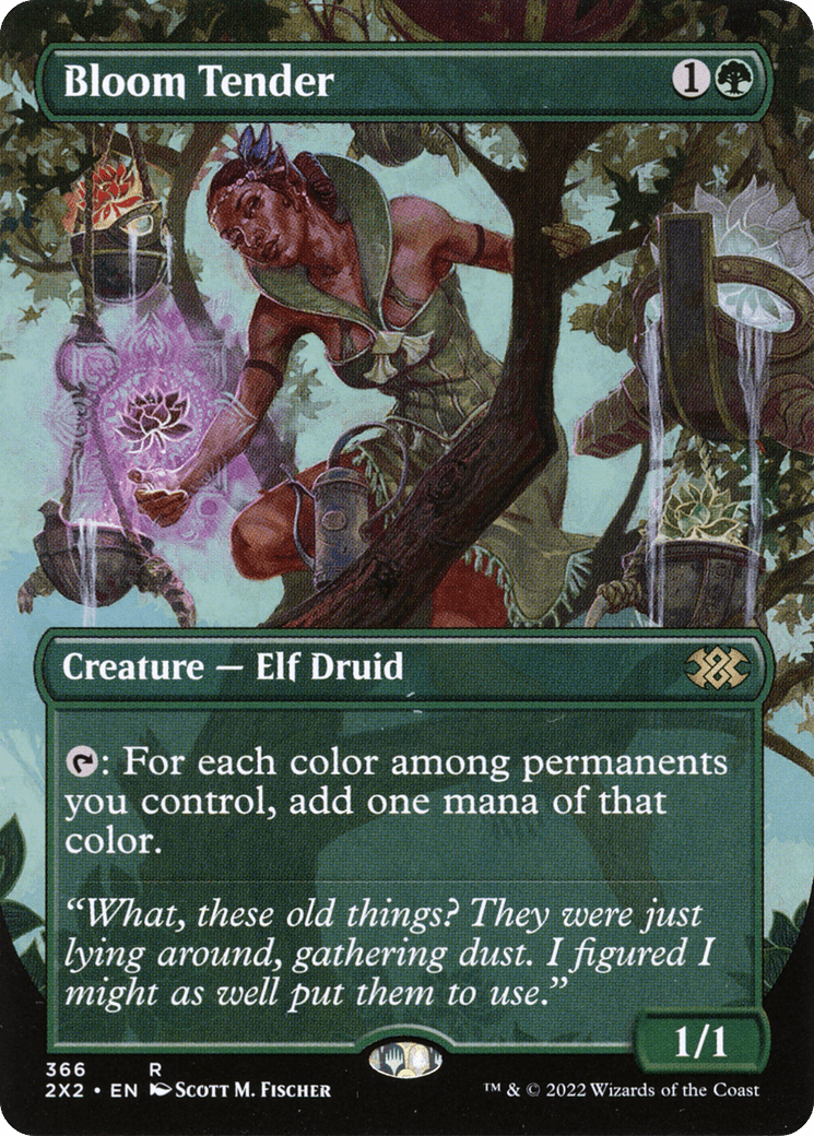 Bloom Tender (Borderless Alternate Art) [Double Masters 2022]