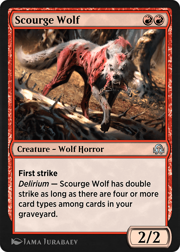Scourge Wolf (SIR-175) - Shadows over Innistrad Remastered