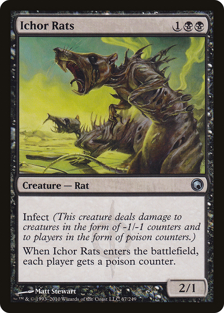 Ichor Rats [Scars of Mirrodin] Foil