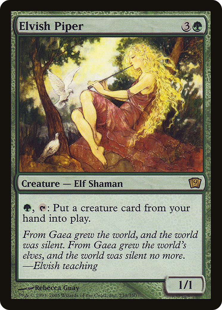Elvish Piper [Ninth Edition] Foil
