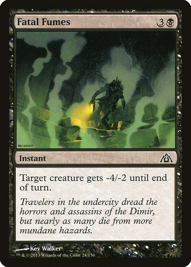 Fatal Fumes 24/156 (Dragon's Maze) 