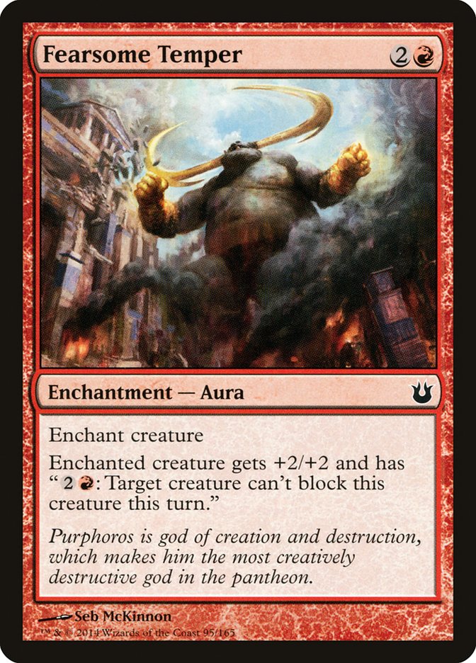 Fearsome Temper 95/165 (Born of the Gods) 
