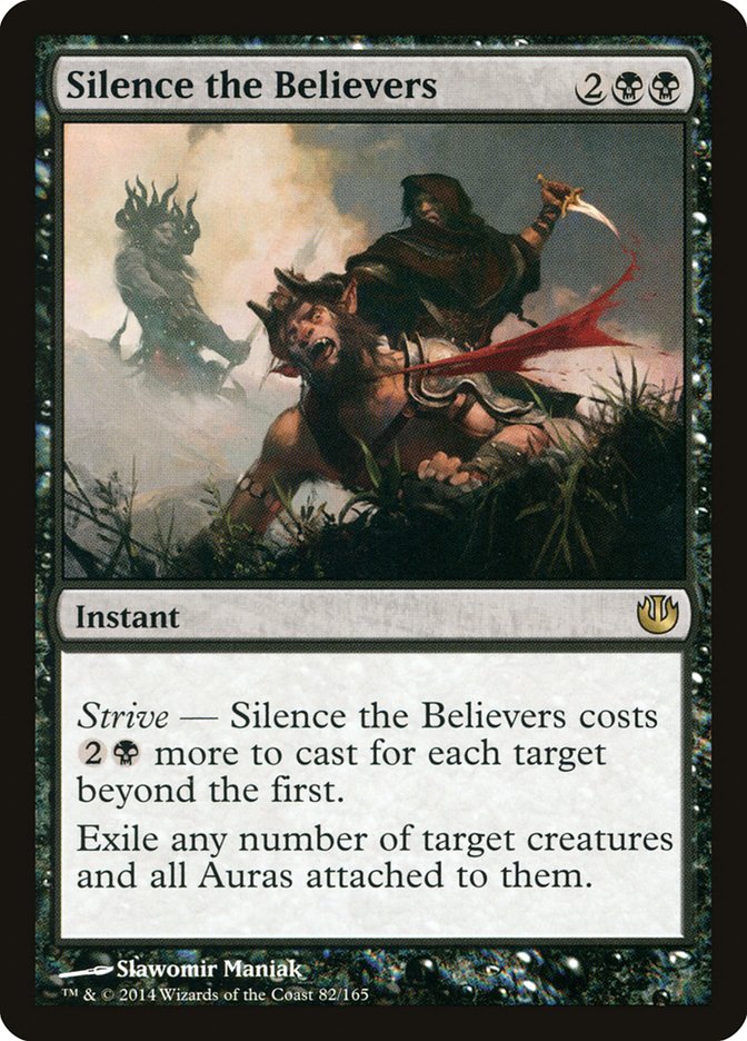 Silence the Believers 82/165 (Journey Into Nyx) 