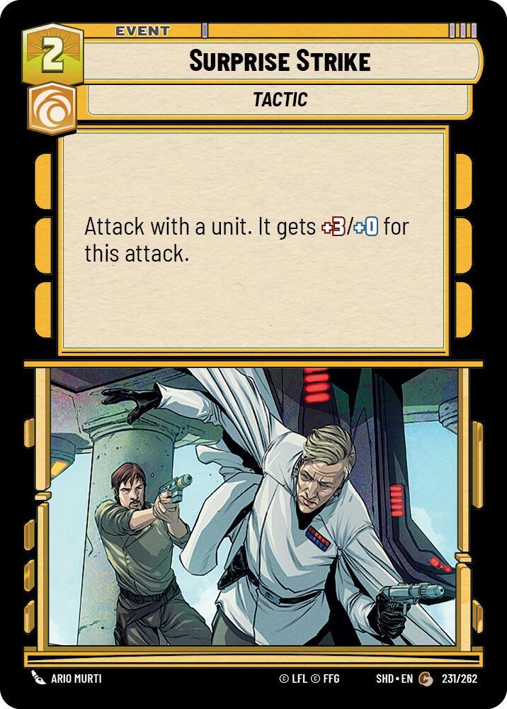 Surprise Strike 231/262 (Shadows of the Galaxy) 
