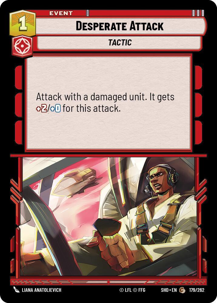 Desperate Attack 179/262 (Shadows of the Galaxy) 