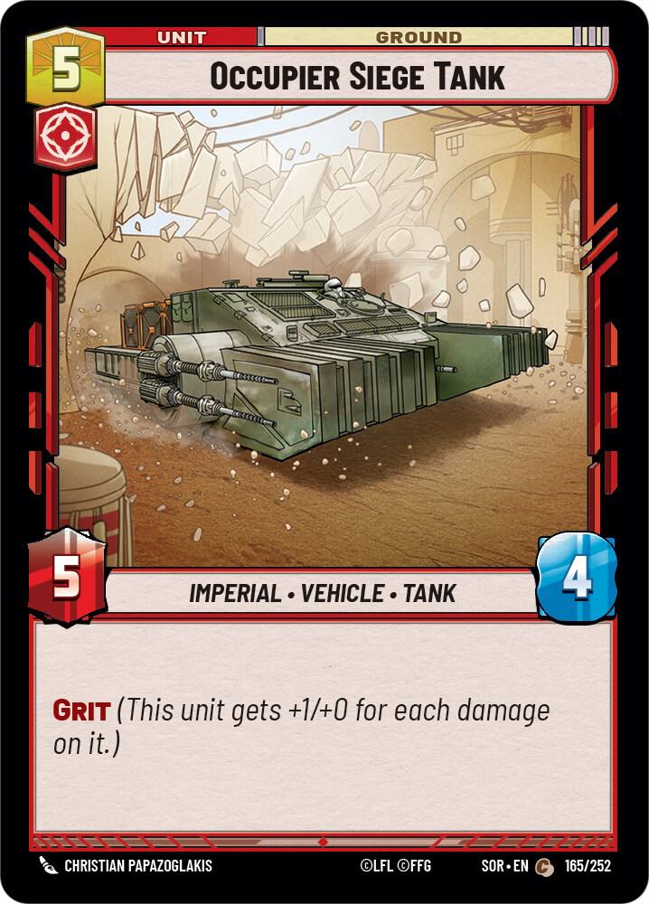 Occupier Siege Tank 165/252 (Spark of Rebellion) 