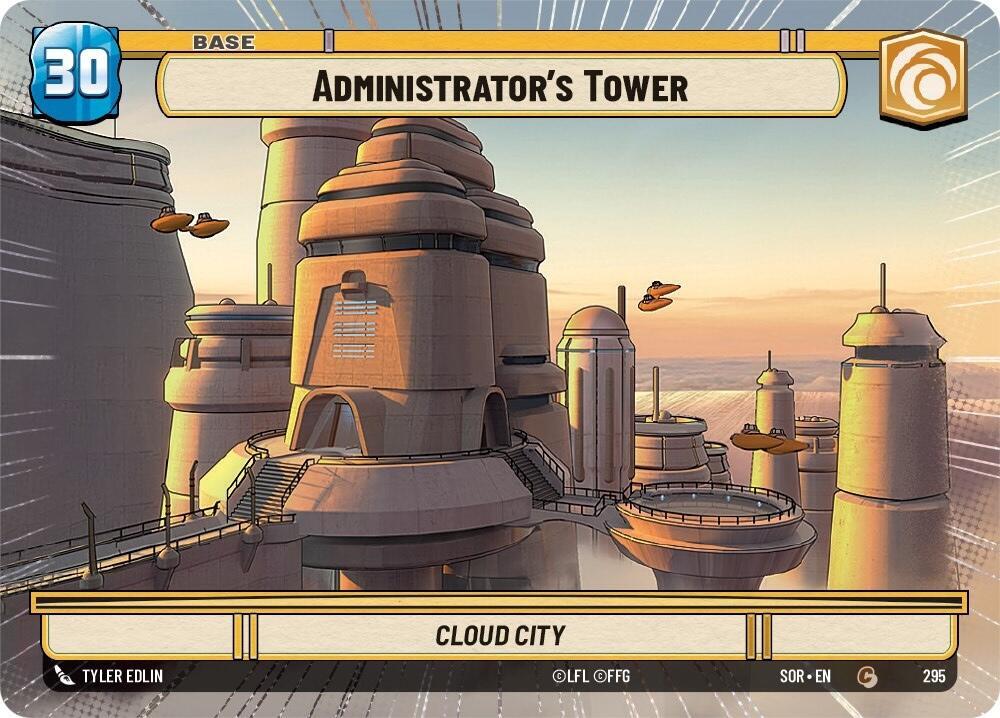 Administrators Tower Shield Hyperspace 295/252 (Spark of Rebellion) 