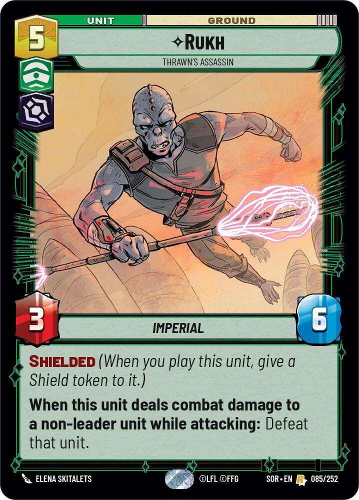 Rukh Thrawns Assassin 085/252 (Spark of Rebellion) 
