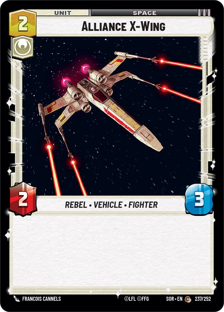 Alliance X Wing 237/252 (Spark of Rebellion) 