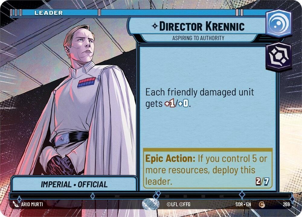 Director Krennic Aspiring to Authority Hyperspace 269 (Spark of Rebellion) 