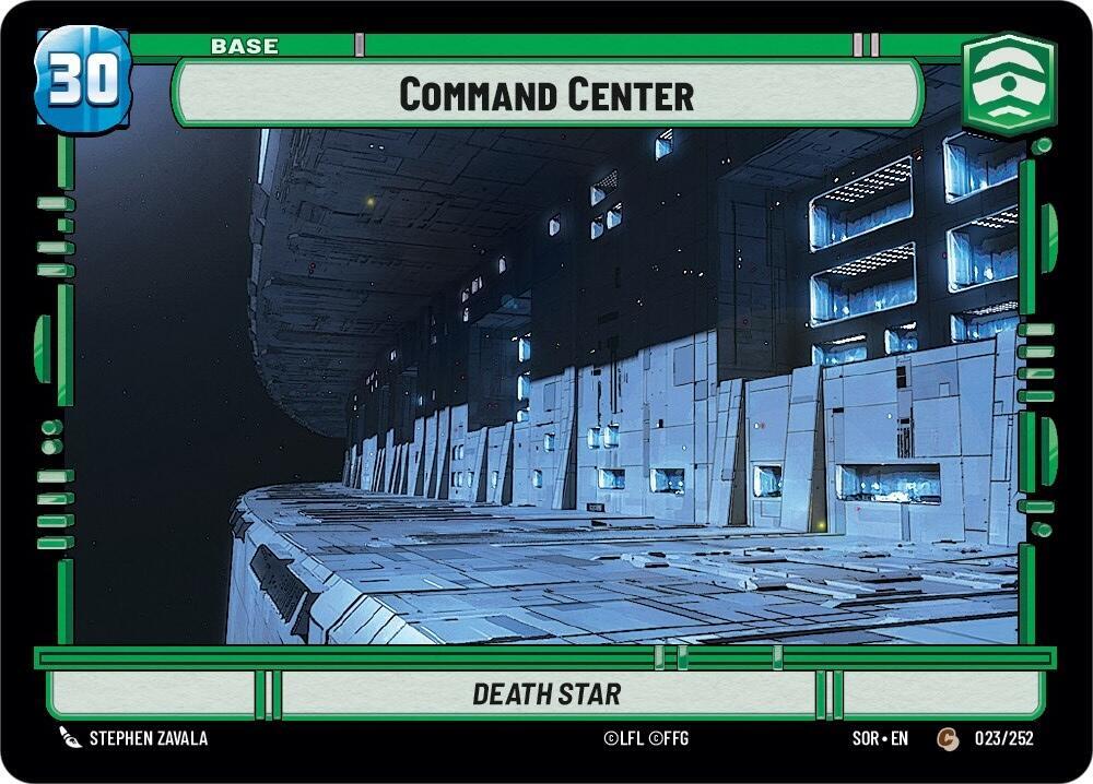 Command Center // Shield 23/252 (Spark of Rebellion) 