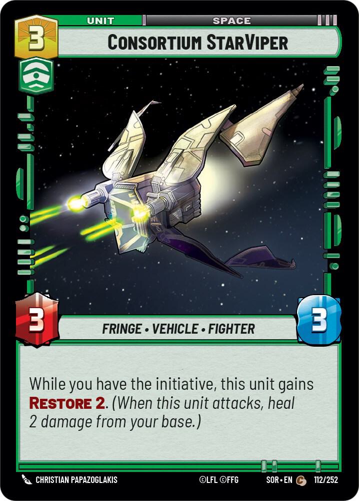 Consortium StarViper 112/252 (Spark of Rebellion) 