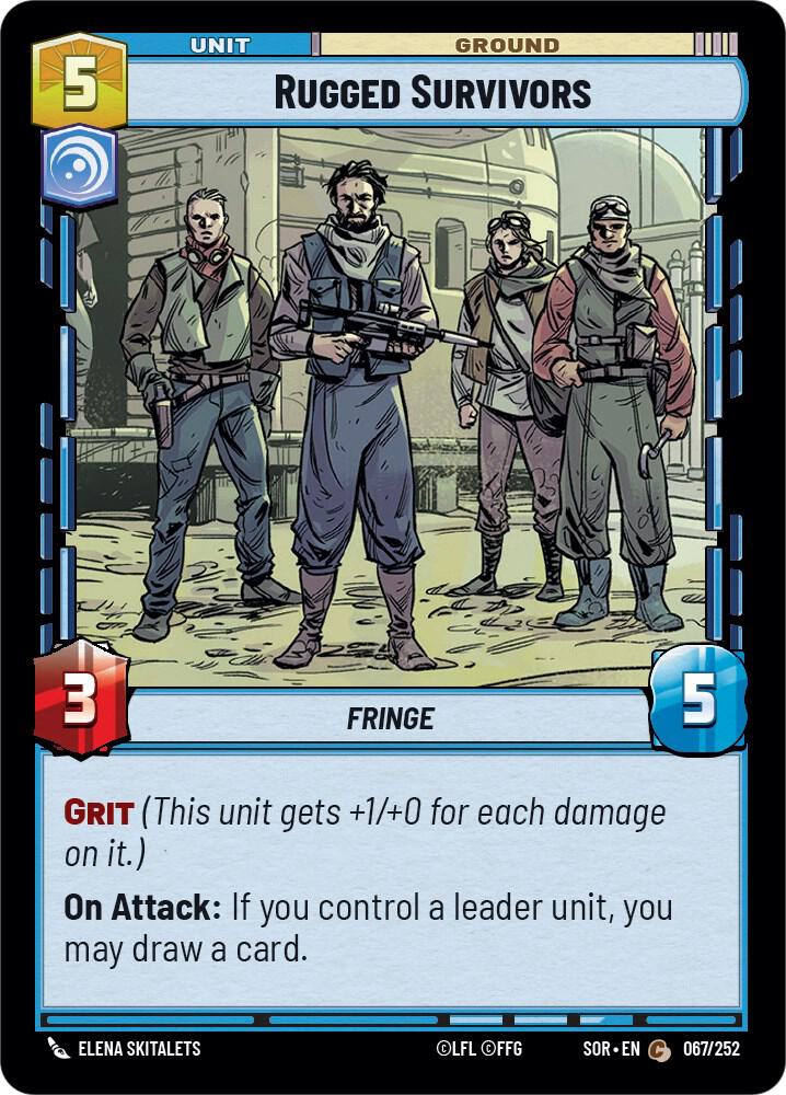 Rugged Survivors 067/252 (Spark of Rebellion) 