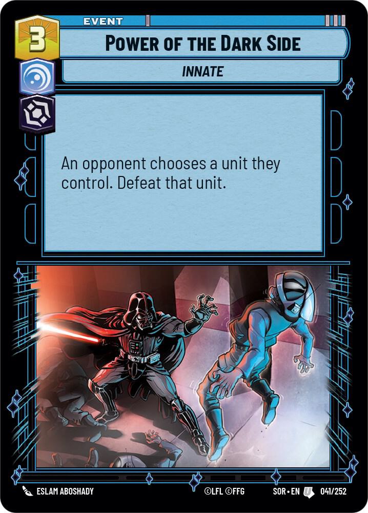 Power of the Dark Side 041/252 (Spark of Rebellion) 