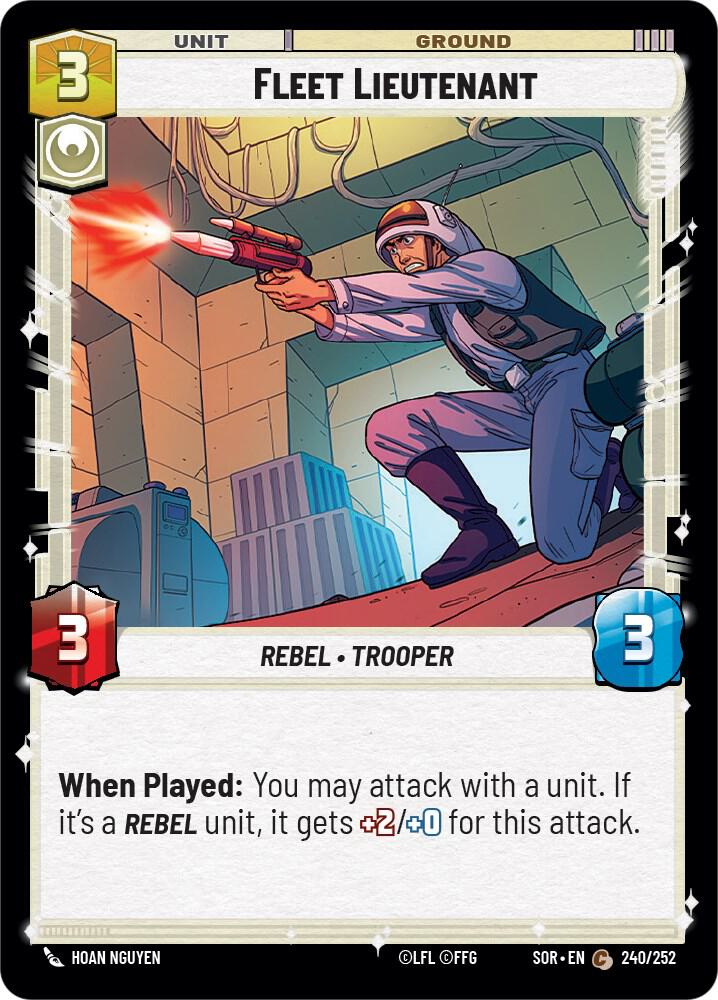 Fleet Lieutenant 240/252 (Spark of Rebellion) 