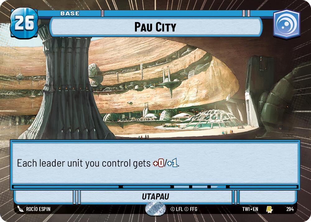 Pau City Hyperspace 294 (Twilight of the Republic)  - Foil