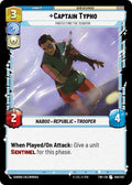 Captain Typho Protecting the Senator 046/257 (Twilight of the Republic) 