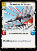 Dilapidated Ski Speeder Foil 746 (Jump to Lightspeed)  - Foil