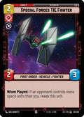 Special Forces TIE Fighter 135/262 (Jump to Lightspeed) 
