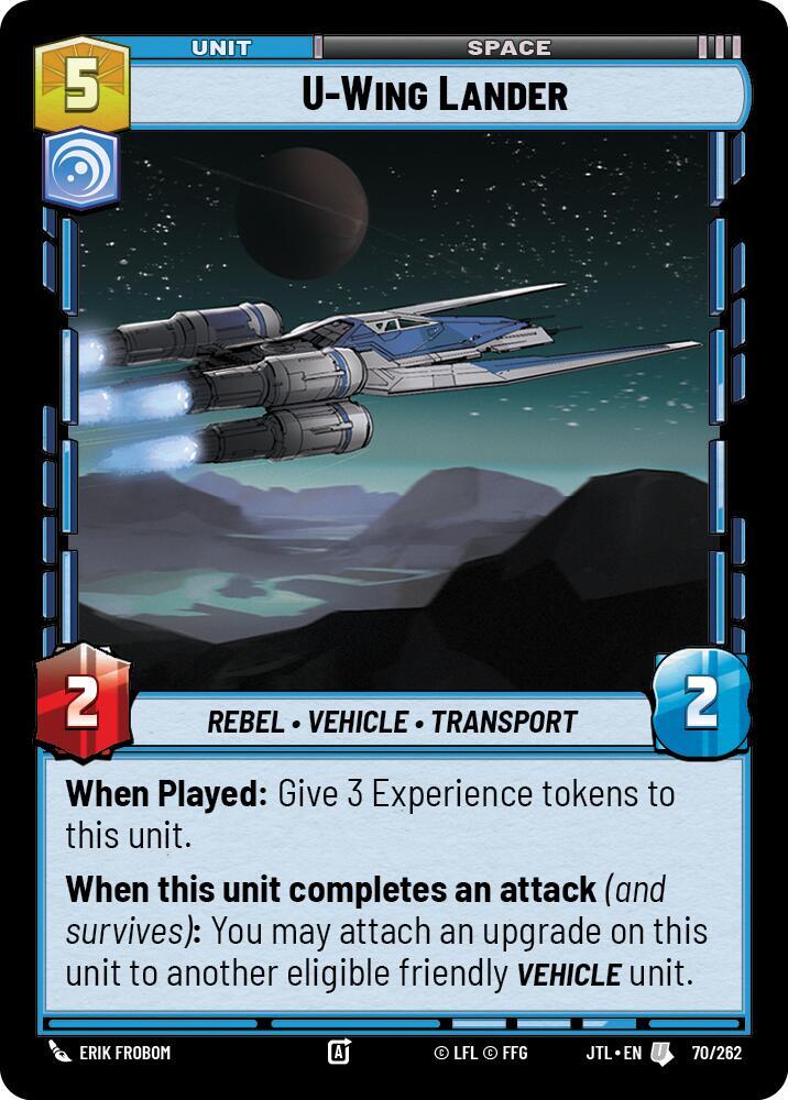 U Wing Lander 070/262 (Jump to Lightspeed) 