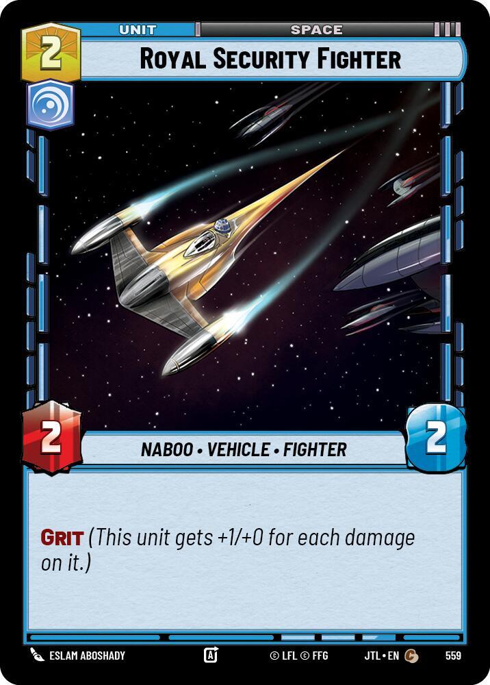 Royal Security Fighter Foil 559 (Jump to Lightspeed)  - Foil