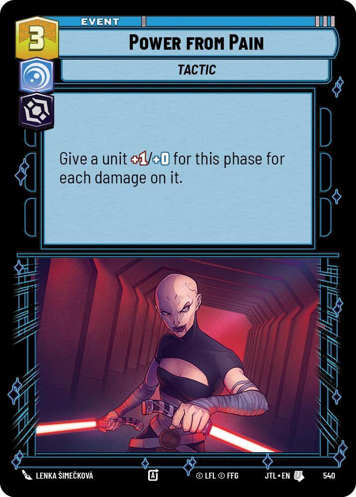 Power from Pain Foil 540 (Jump to Lightspeed)  - Foil