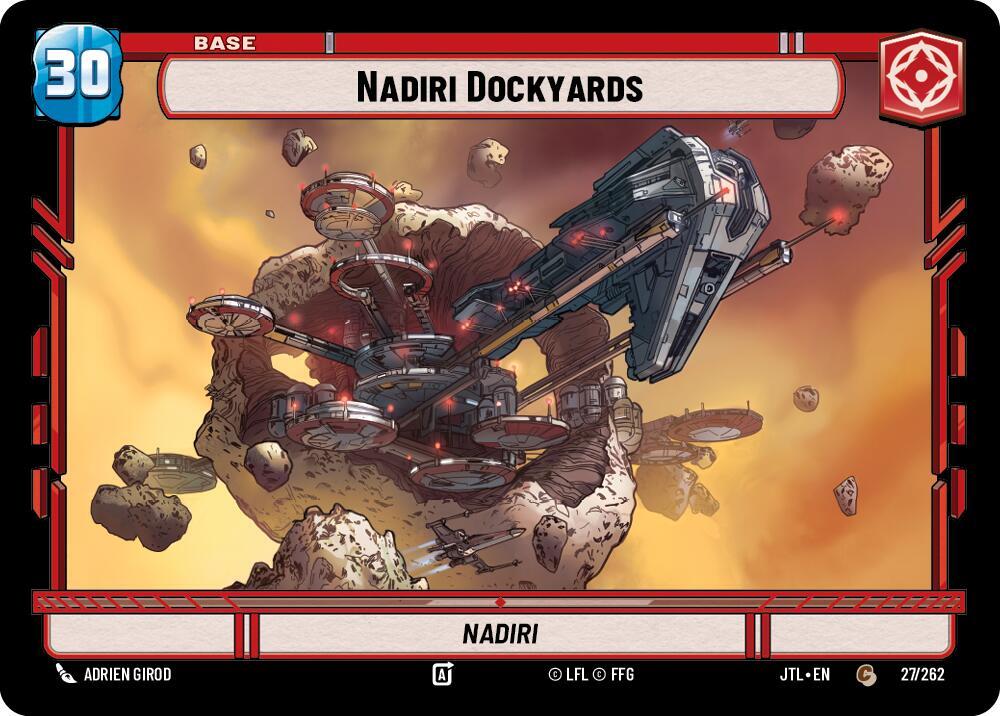Nadiri Dockyards TIE Fighter 027/262 // T01/T04 (Jump to Lightspeed) 