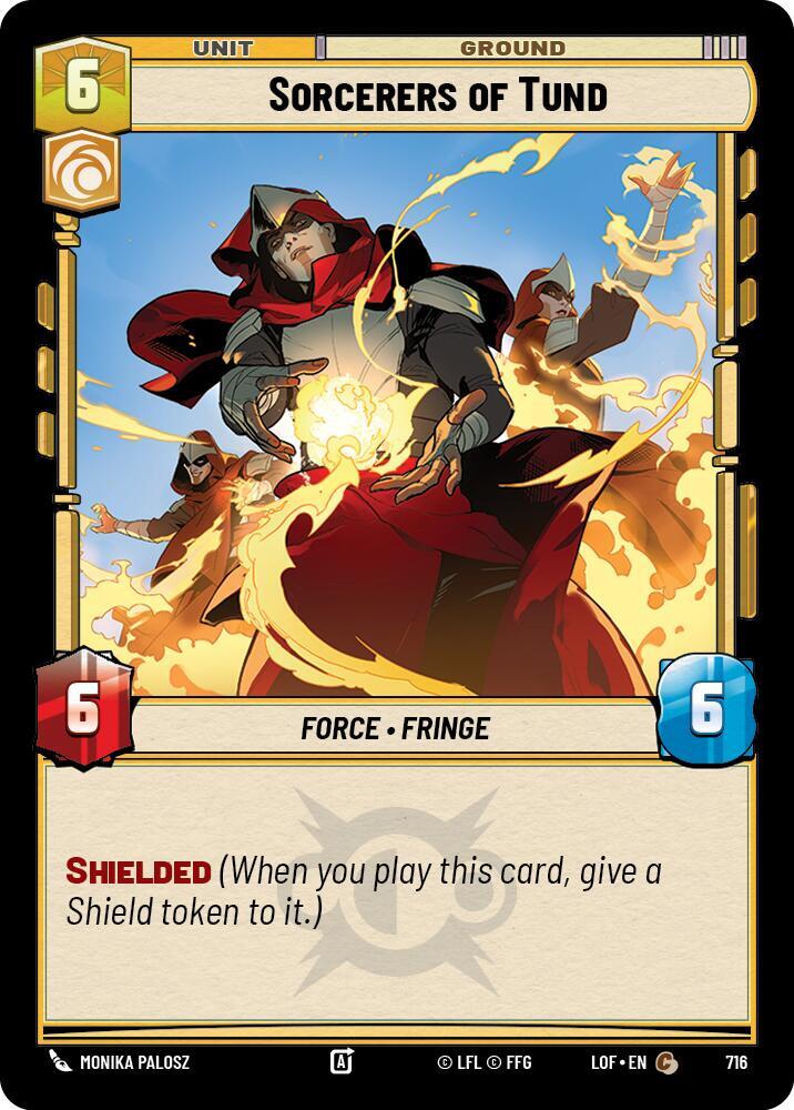 Sorcerers of Tund Foil 716 (Legends of the Force)  - Foil