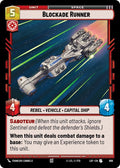 Blockade Runner Foil 668 (Legends of the Force)  - Foil