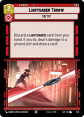 Lightsaber Throw Foil 678 (Legends of the Force)  - Foil