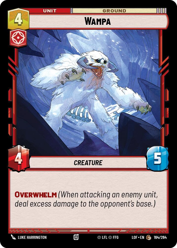 Wampa 164/264 (Legends of the Force) 
