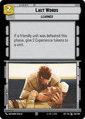 Last Words 263/264 (Legends of the Force) 