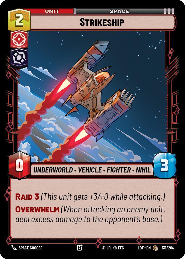 Strikeship 131/264 (Legends of the Force) 