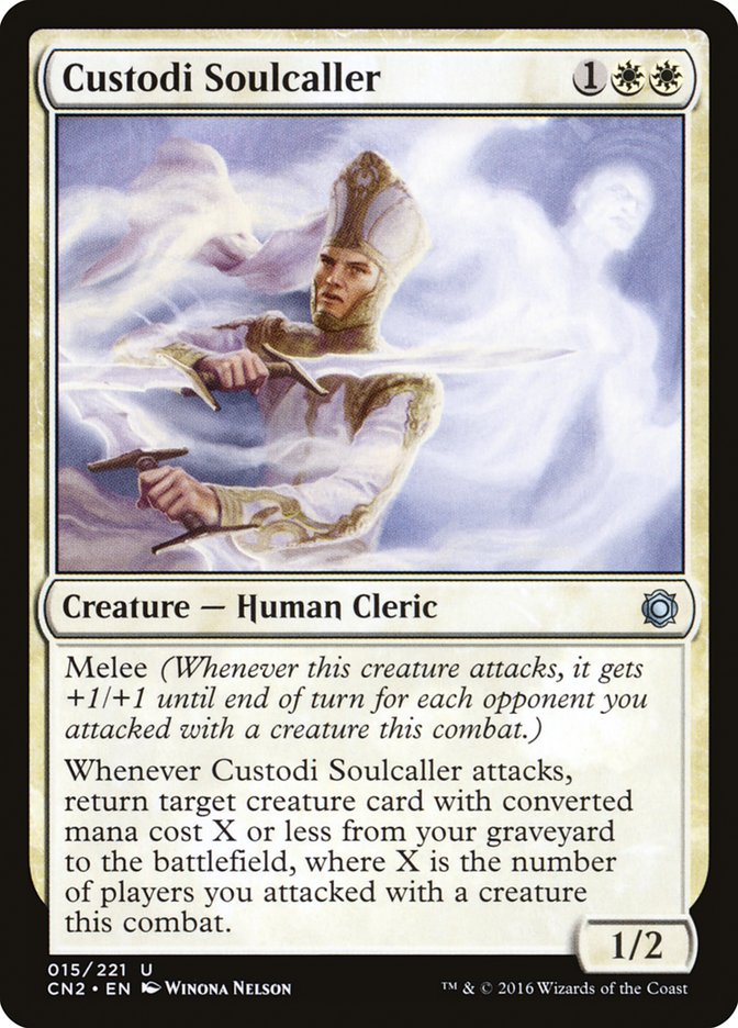 Custodi Soulcaller 15/221 (Conspiracy: Take the Crown) 
