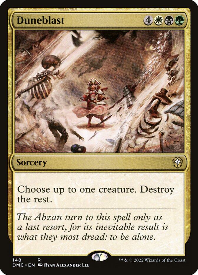 Duneblast 148/50 (Commander: Dominaria United) 