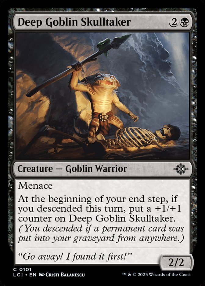 Deep Goblin Skulltaker 101/291 (The Lost Caverns of Ixalan)  - Foil