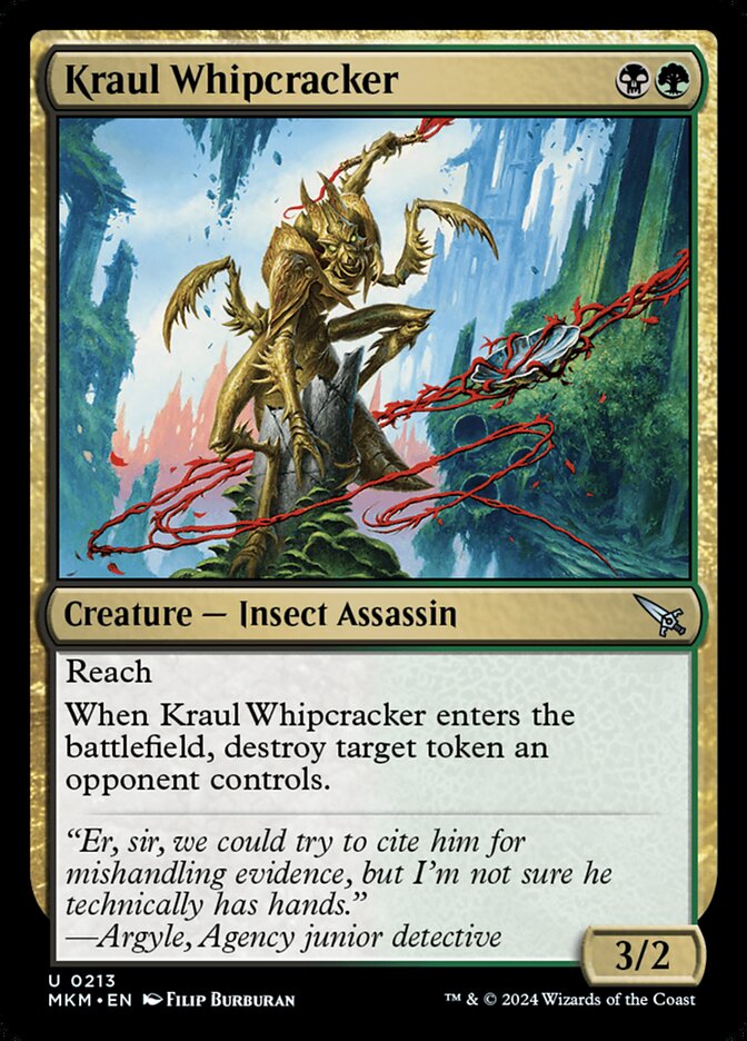 Kraul Whipcracker 213/286 (Murders at Karlov Manor) 