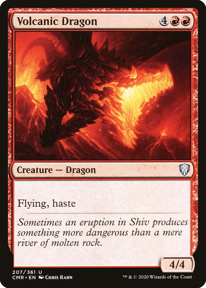 Volcanic Dragon 207 (Commander Legends) 