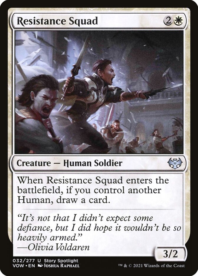 Resistance Squad 32/277 (Innistrad: Crimson Vow) 