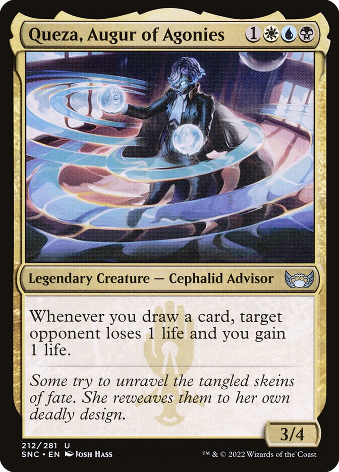 Queza, Augur of Agonies 212 (Streets of New Capenna) 