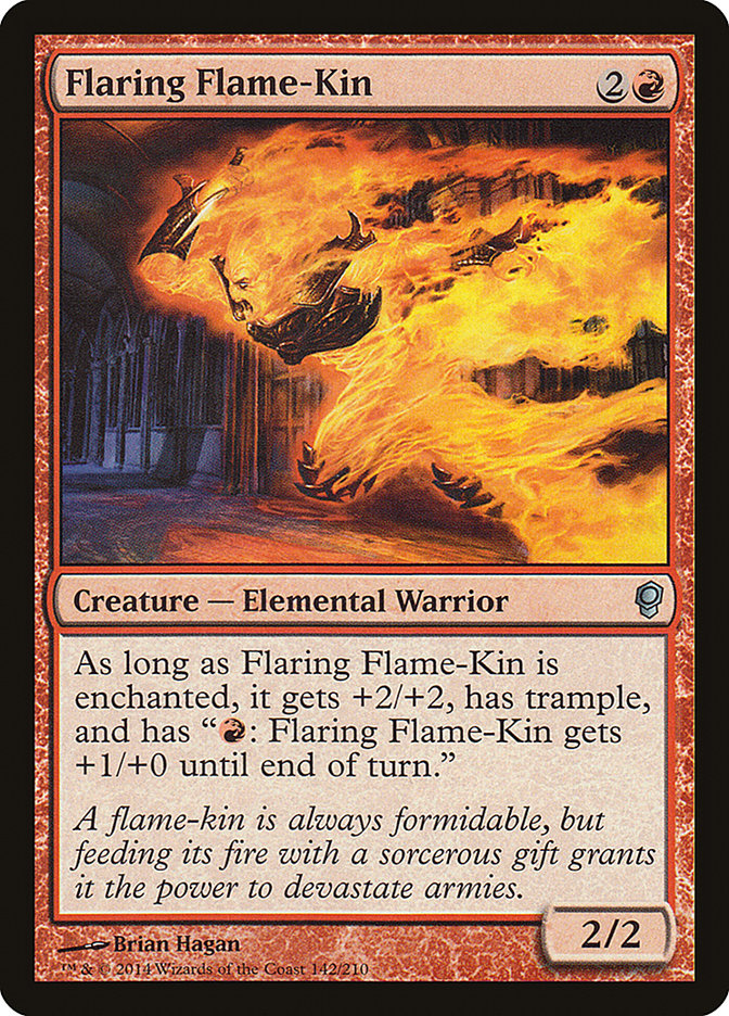 Flaring Flame-Kin 142/210 (Conspiracy) 