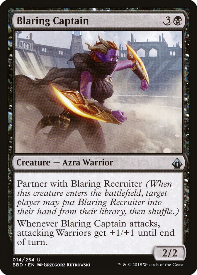 Blaring Captain 14/254 (Battlebond)  - Foil