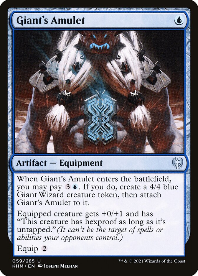 Giants Amulet 59 (Kaldheim) 