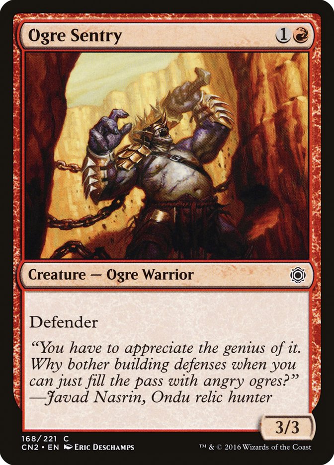 Ogre Sentry 168/221 (Conspiracy: Take the Crown) 
