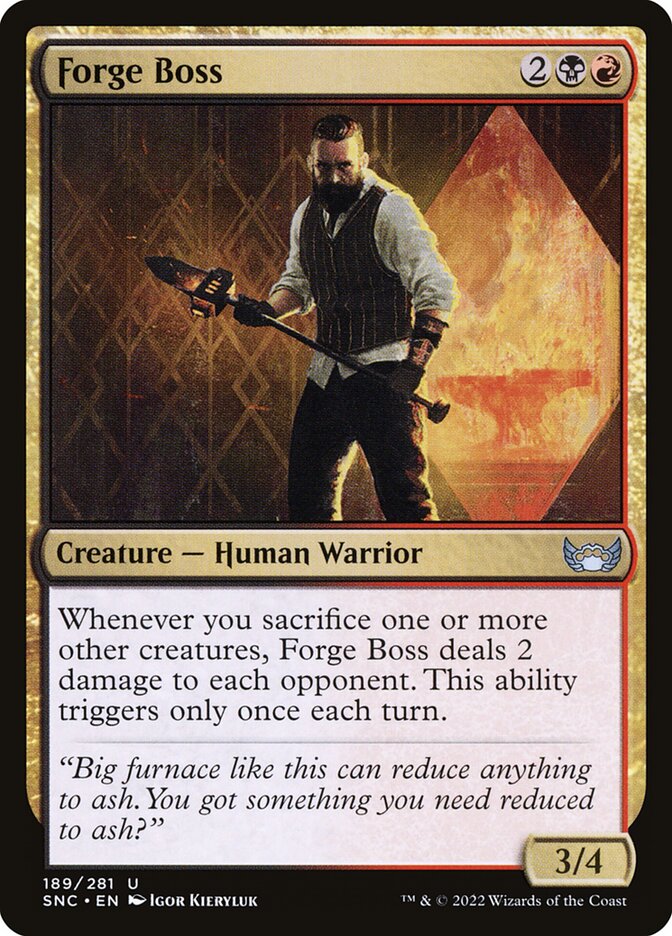 Forge Boss 189/281 (Streets of New Capenna) 