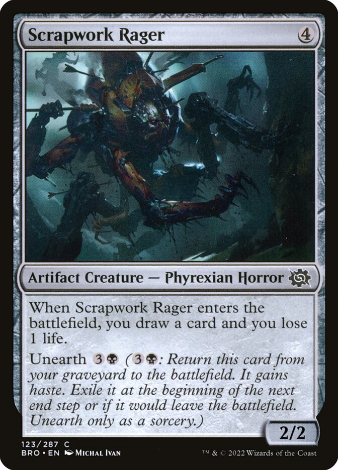 Scrapwork Rager 123/287 (The Brothers' War) 
