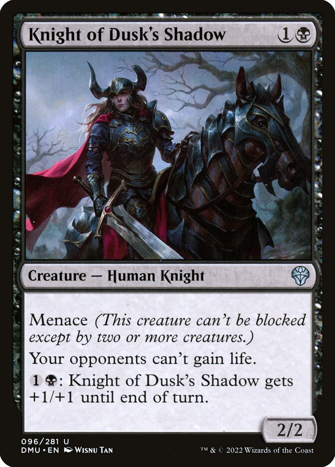 Knight of Dusk's Shadow 96/281 (Dominaria United)  - Foil