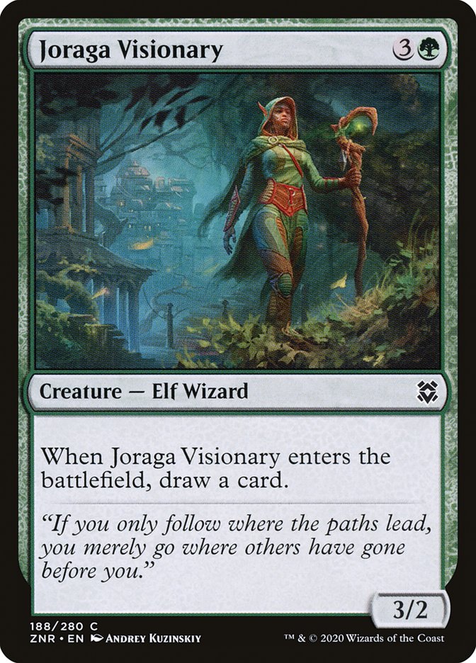Joraga Visionary 188/280 (Zendikar Rising)  - Foil